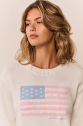 Ty Heritage Flag Pullover | Loveshackfancy near me