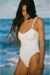 Brooksie Chantilly Bow One-Piece Swimsuit | Loveshackfancy US