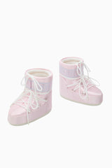Moon Boot Icon Low Rose Pearly Boots | Loveshackfancy US
