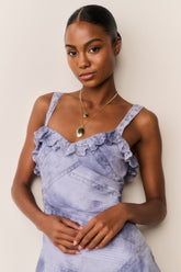 Lavine Hand-Dyed Cotton Mini Dress | Loveshackfancy outlet