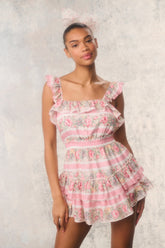 Re-Edition Marina Silk Mini Dress | Loveshackfancy on sale