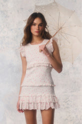 Re-Edition Aveline Cotton Mini Dress | Loveshackfancy near me