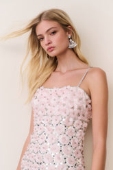 Katarina Floral Embellished Mini Dress | Loveshackfancy near me