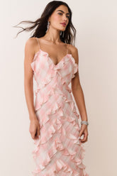 Ellietta Tartan Ruffle Maxi Dress | Loveshackfancy online