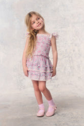 Little Girls Re-Edition Caspia Floral Top | Loveshackfancy discount