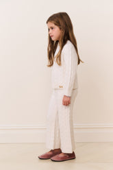 Little Girls Shalley Cable Knit Pants | Loveshackfancy outlet
