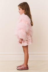 Little Girls Trislyn Feather Sequin Jacket | Loveshackfancy sale