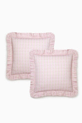 Forever In Love Ruffle Euro Sham Set Of 2 | Loveshackfancy US