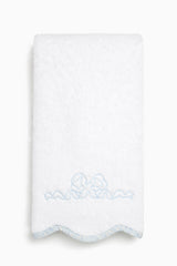 Bow-Embroidered Hand Towel | Loveshackfancy for sale