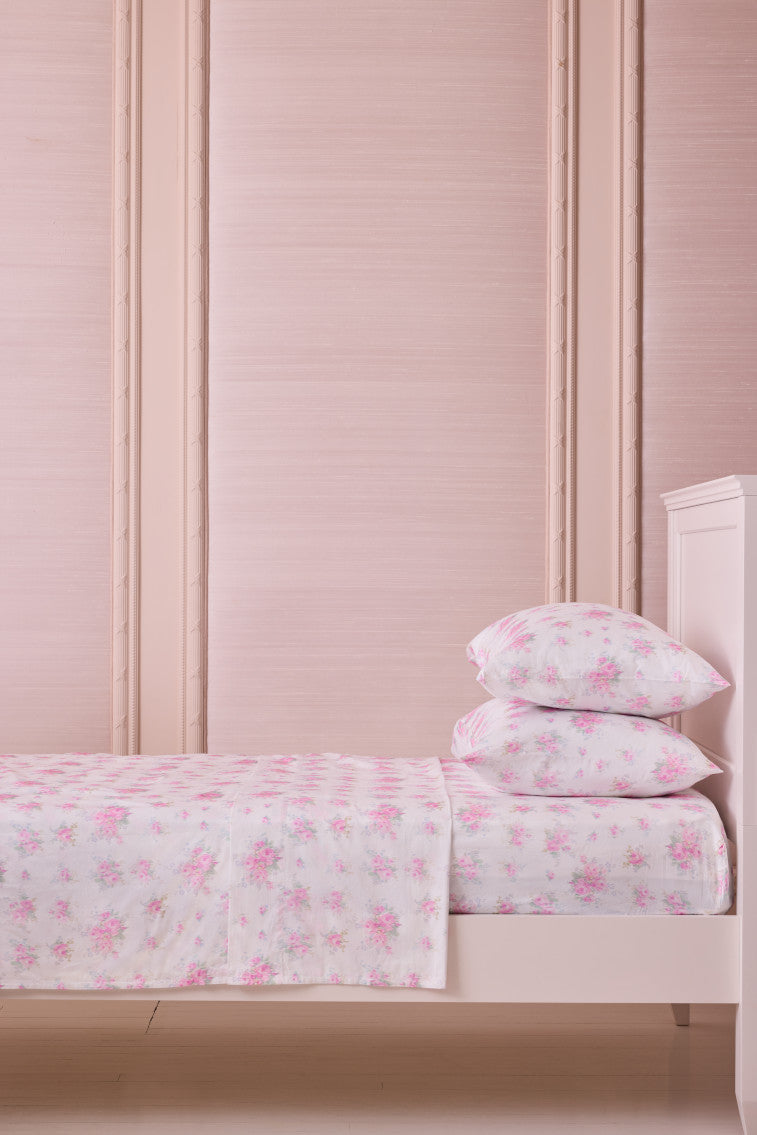 Floral Cotton Sateen Sheet Set | Loveshackfancy online