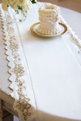 Gilded Bow Table Runner | Loveshackfancy on sale
