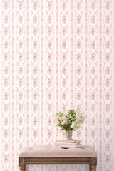Dreamy Days Pink Parfait Standard Wallpaper | Loveshackfancy US
