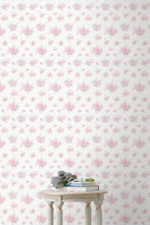 Breezy Ikat Rose Standard Wallpaper | Loveshackfancy US