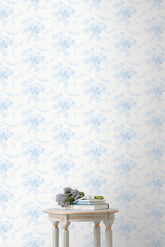 Powdered Feather Standard Wallpaper | Loveshackfancy online