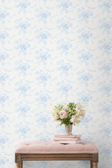 Powdered Feather Standard Wallpaper | Loveshackfancy online