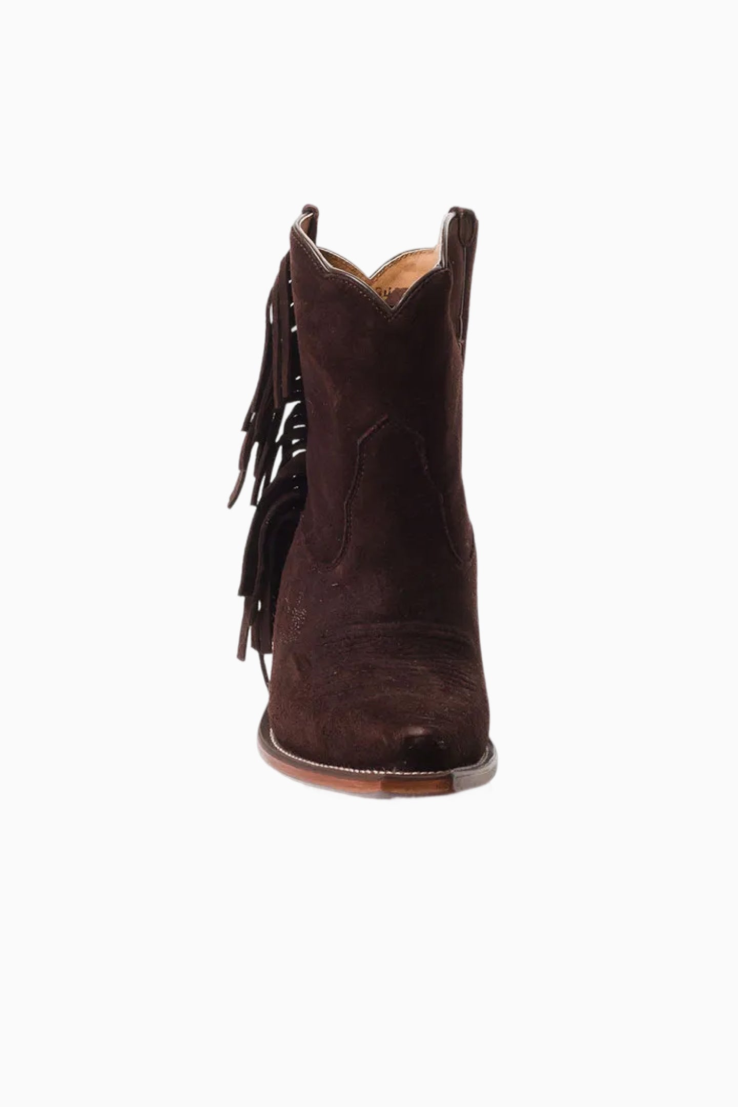 Besita The Spirit Fringe Suede Booties | Loveshackfancy sale