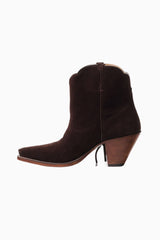 Besita The Spirit Fringe Suede Booties | Loveshackfancy sale