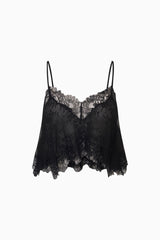Elysia Silk Lace Crop Top | Loveshackfancy near me