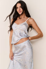 Lirena Silk-Blend Floral Top | Loveshackfancy discount