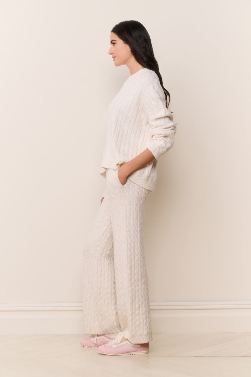 Kym Cable Knit Sweater | Loveshackfancy outlet