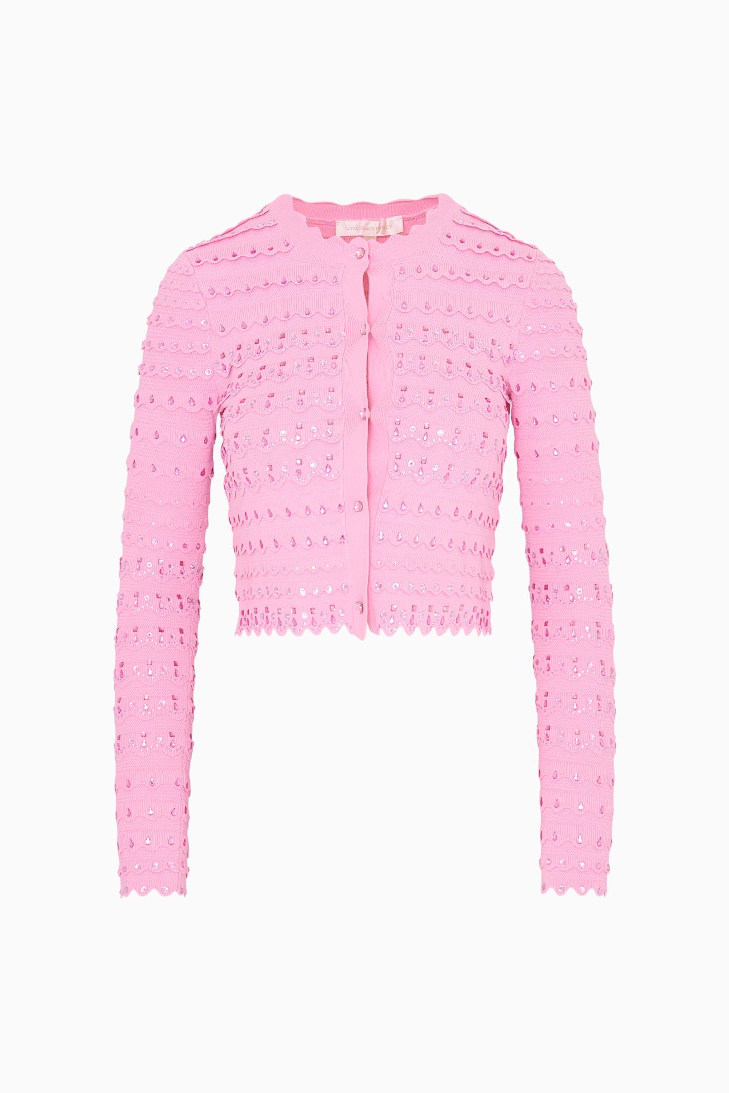 Ferris Sequin Scallop Cardigan | Loveshackfancy discount