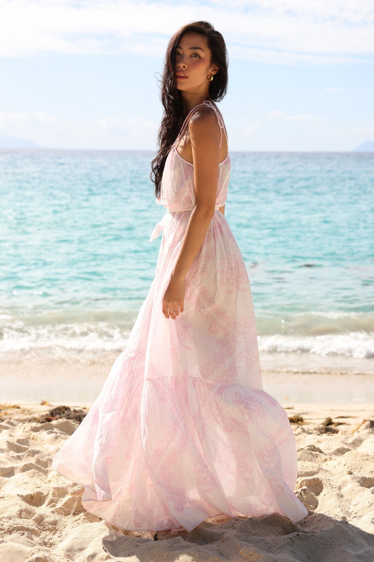 Hale Cotton Toile Print Cover-Up Dress | Loveshackfancy outlet