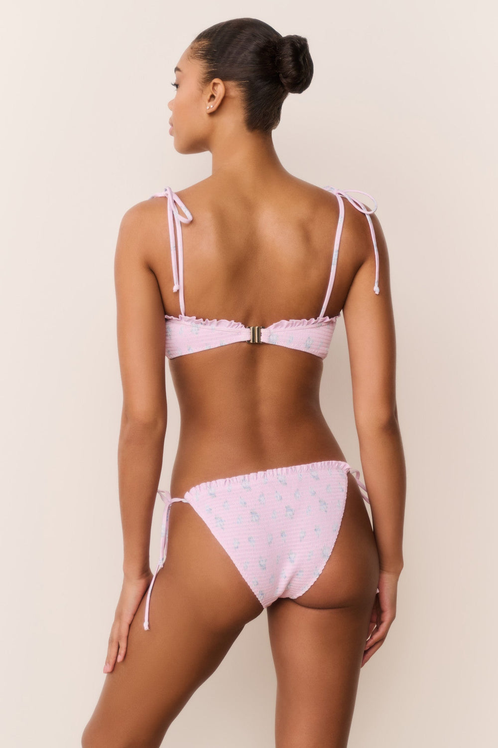 Quinley Smocked Floral Bikini | Loveshackfancy sale