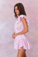 Gwen Hand Dyed Upcycled Mini Dress | Loveshackfancy online