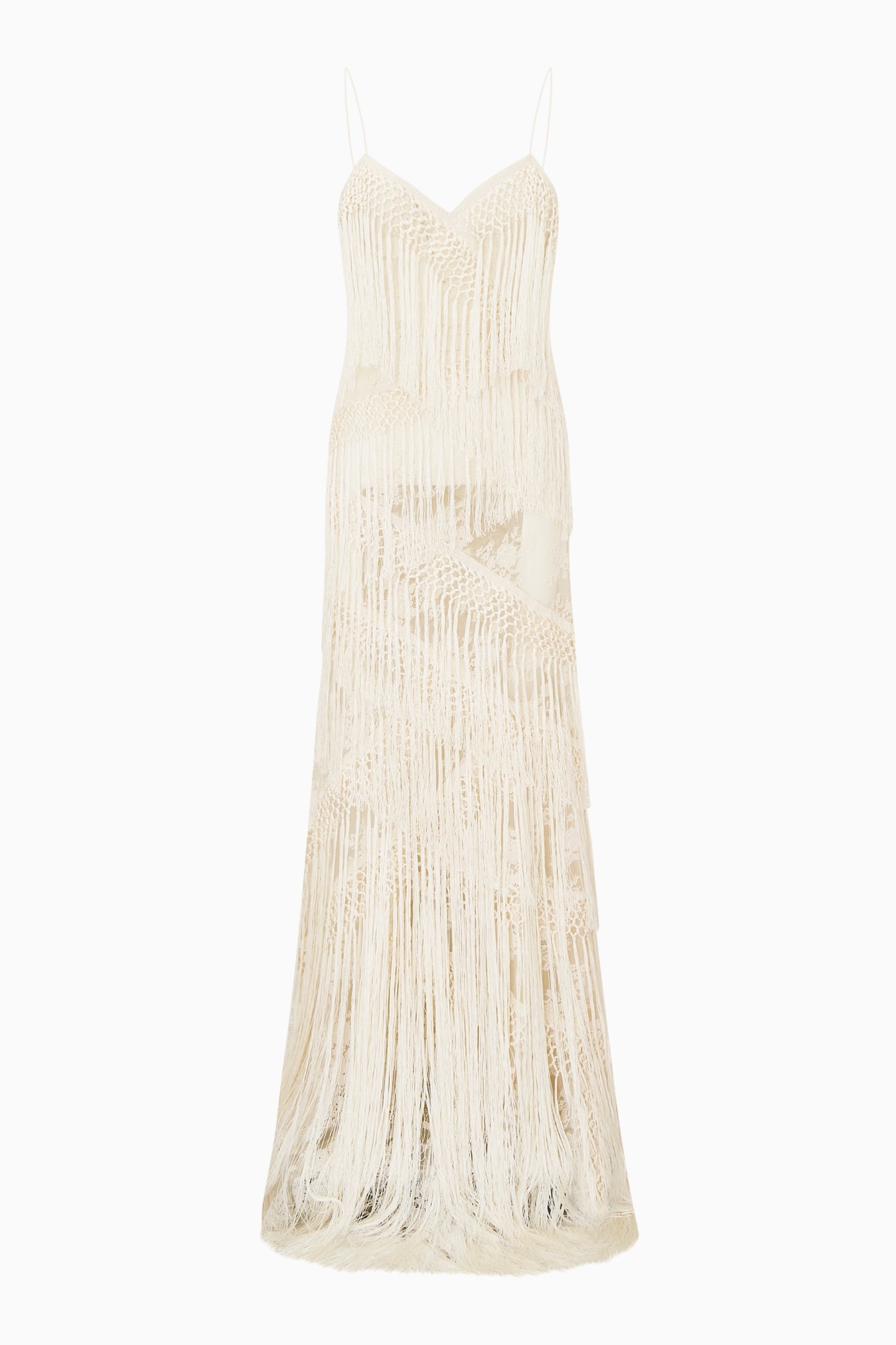 Delphi Fringe Lace Gown | Loveshackfancy sale