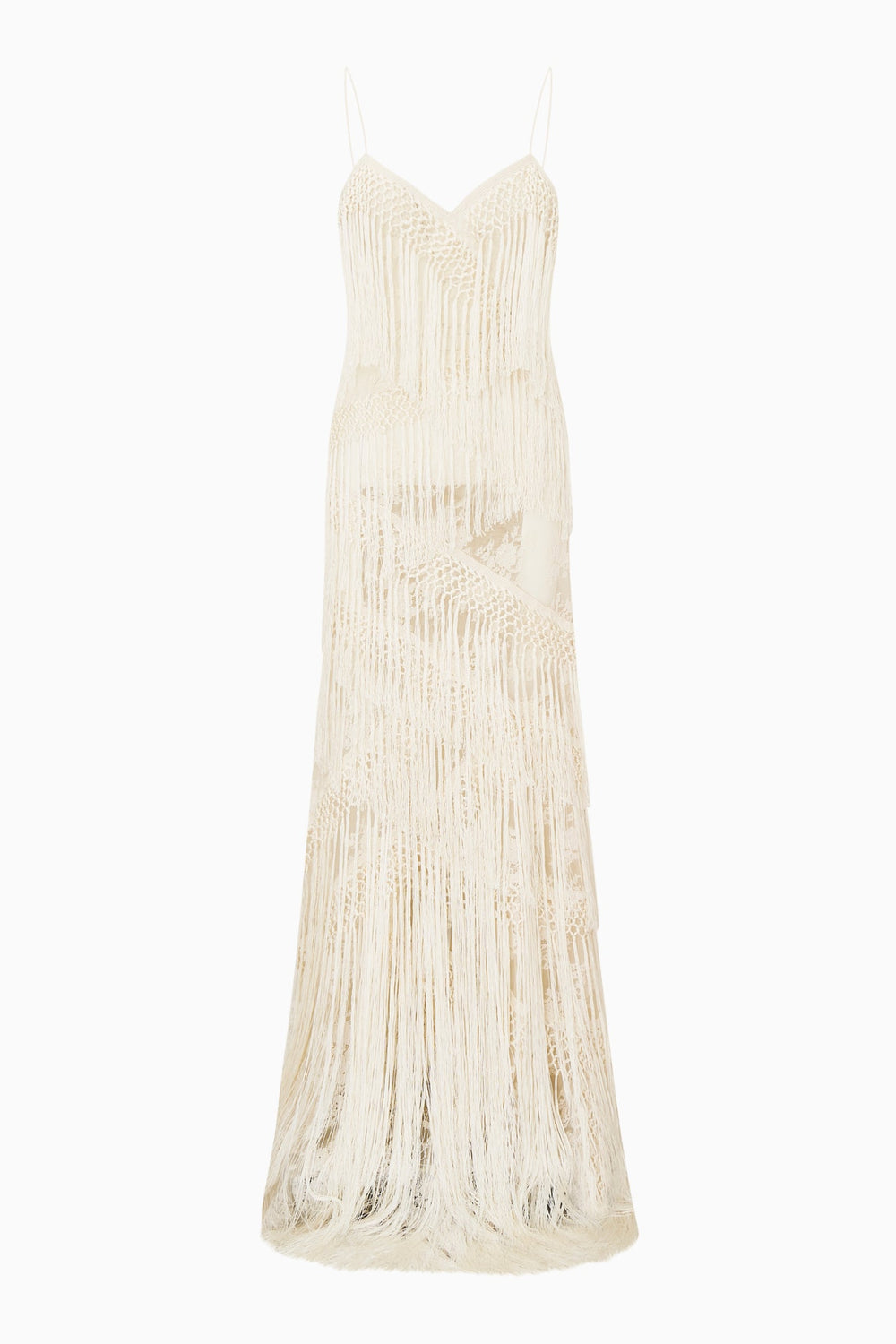 Delphi Fringe Lace Gown | Loveshackfancy sale
