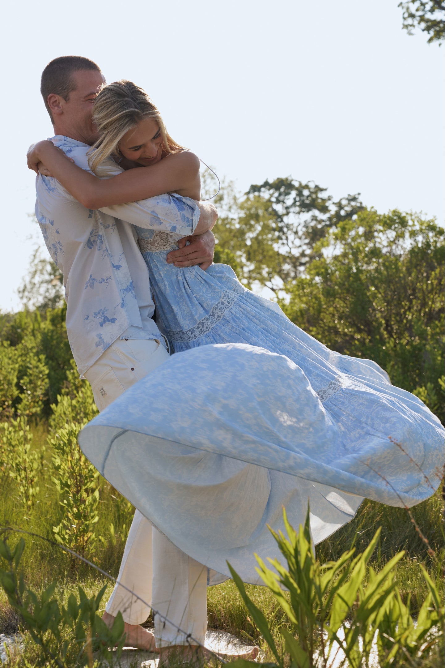 Hudley Heirloom Print Unisex Shirt | Loveshackfancy for sale