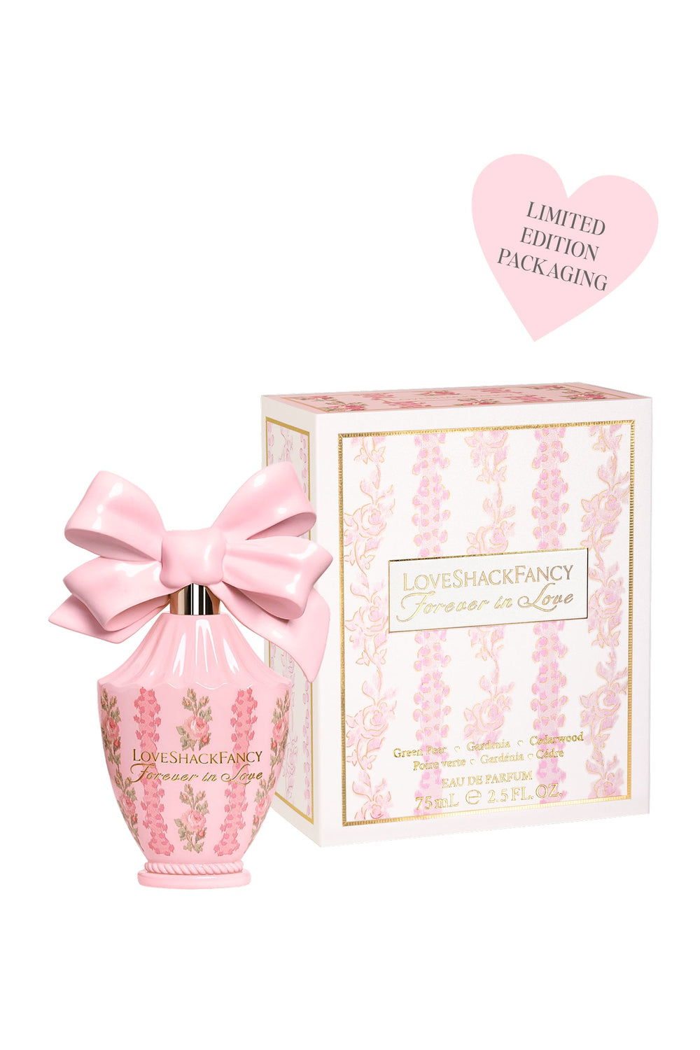 Forever in Love Eau de Parfum with Green Pear & Gardenia | Loveshackfancy for sale