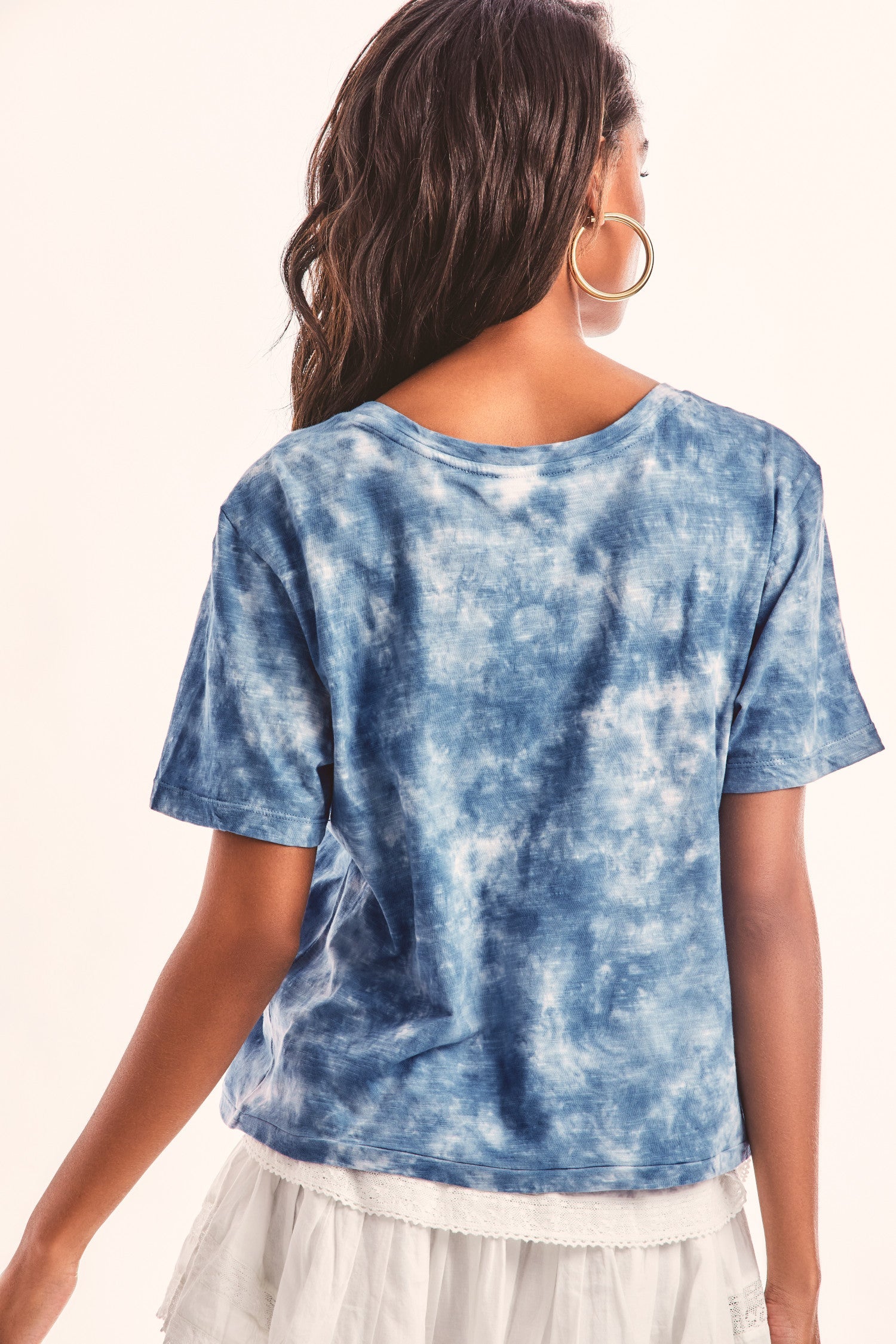 Calix Cotton Tee | Loveshackfancy online