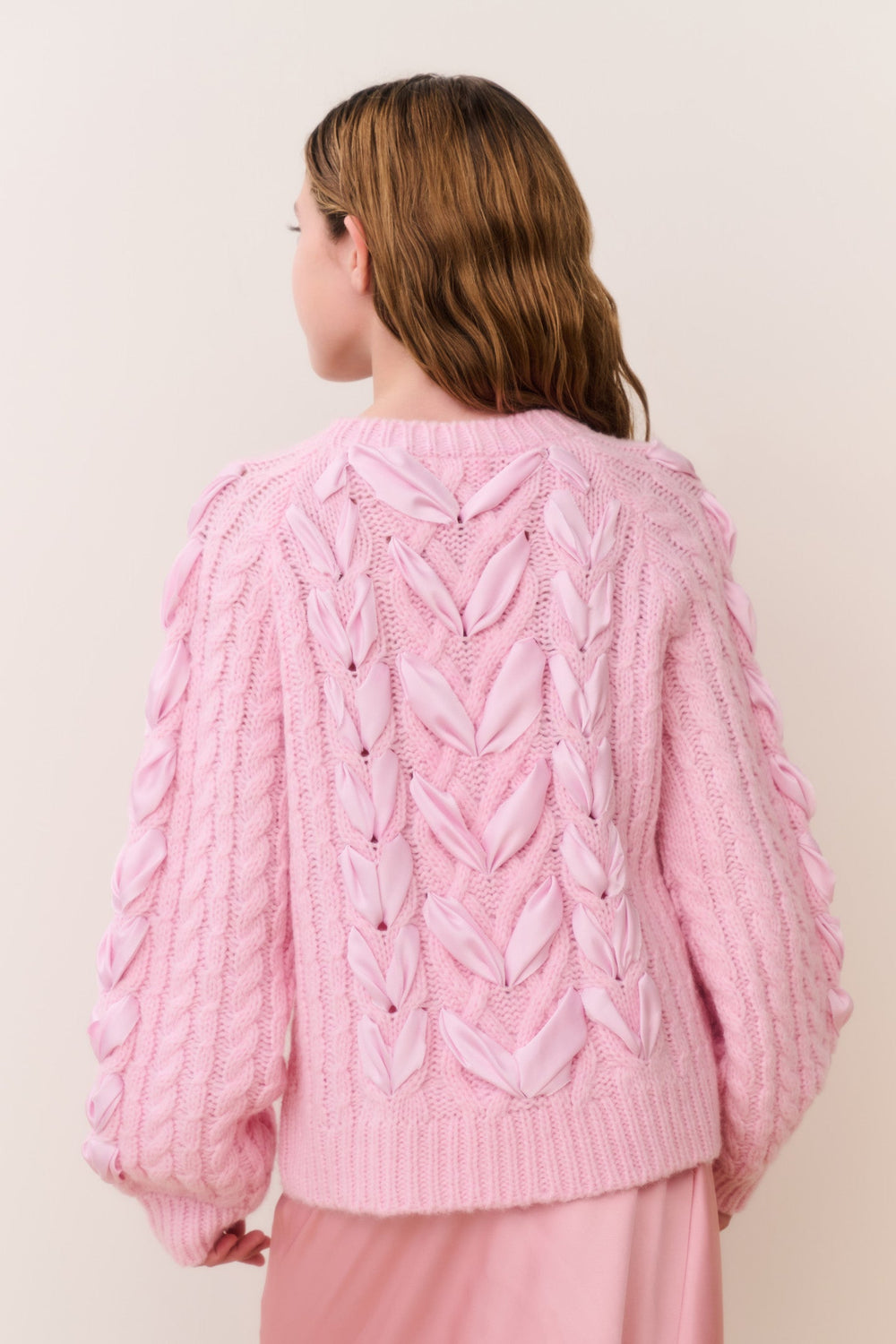 Tween Doria Alpaca-Blend Ribbon Pullover | Loveshackfancy discount