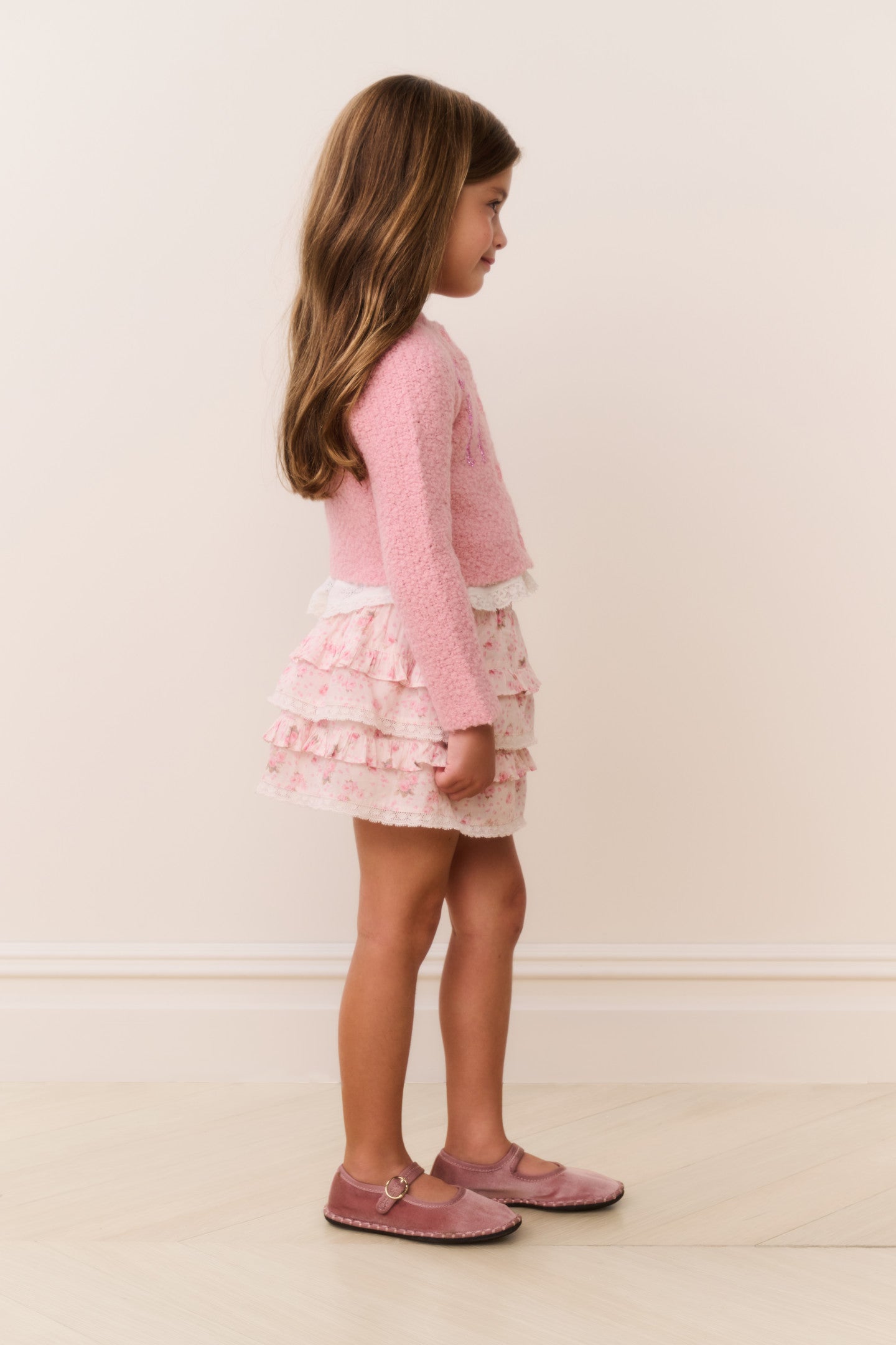 Little Girls Journelle Embellished Cardigan | Loveshackfancy near me