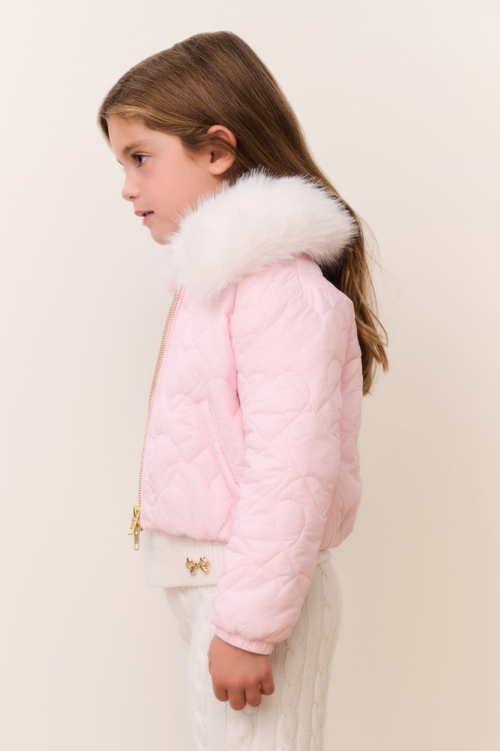 Little Girls Mini Sandria Puffer | Loveshackfancy online
