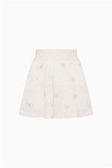 Little Girls Silano Crystal Bow Cotton Skirt | Loveshackfancy sale