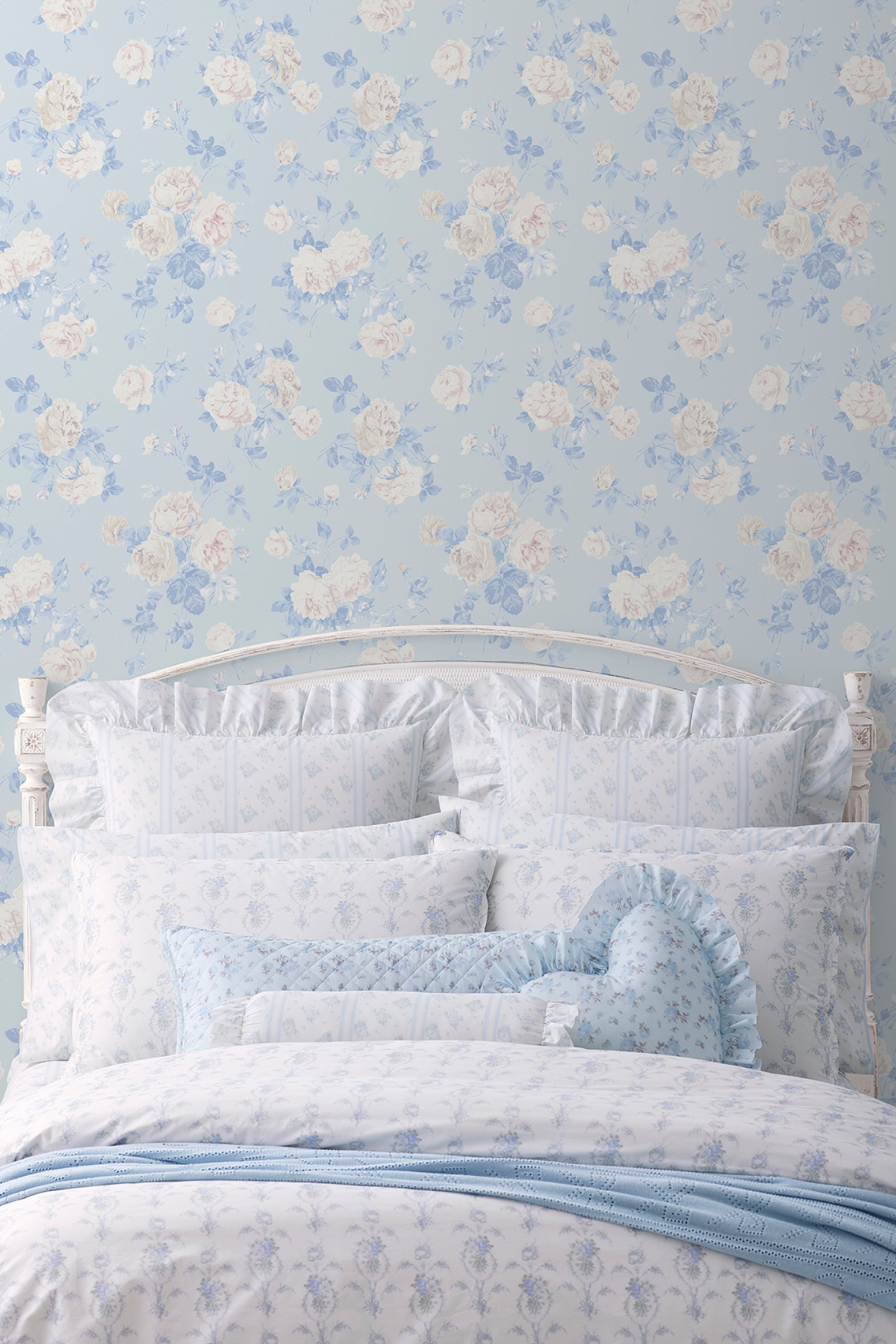 Whisper Blue Standard Wallpaper | Loveshackfancy outlet