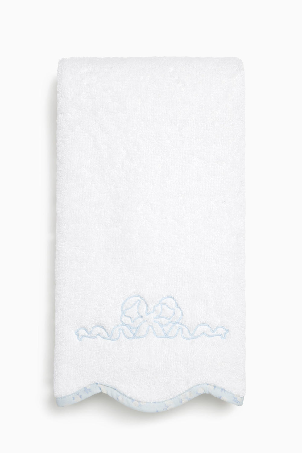 Bow-Embroidered Hand Towel | Loveshackfancy for sale
