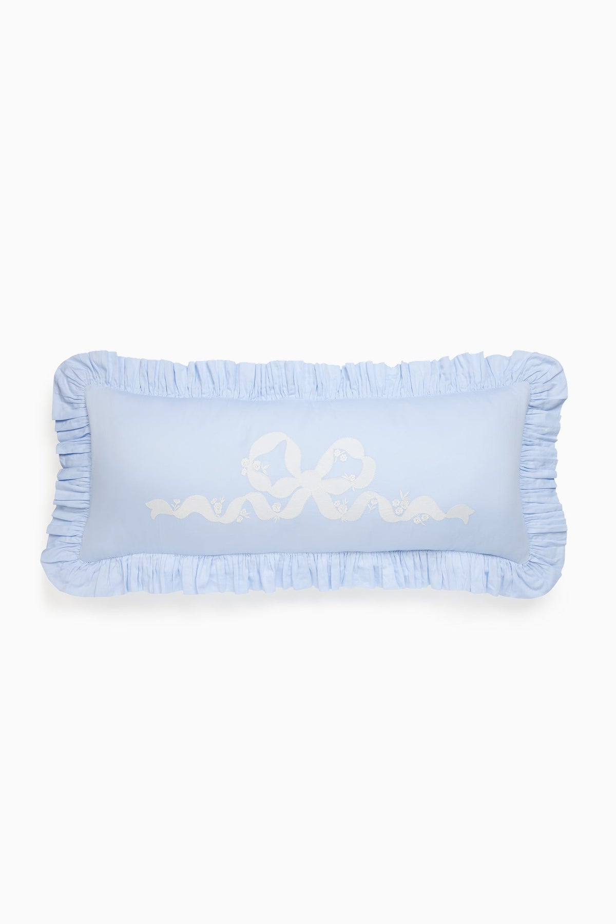 Boheme Ruffled Lumbar Pillow | Loveshackfancy US