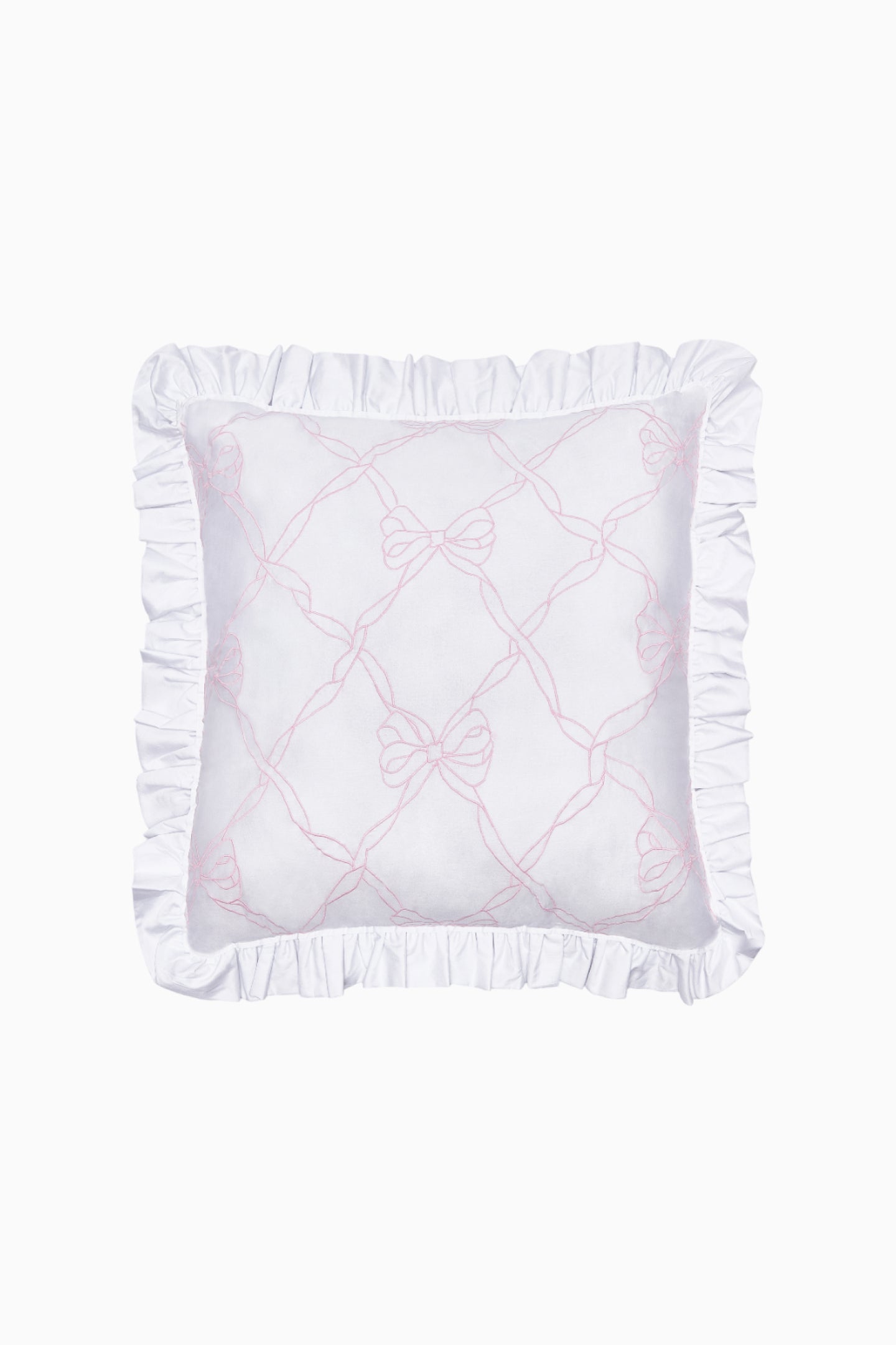 Embroidered Ruffle Euro Pillow | Loveshackfancy outlet