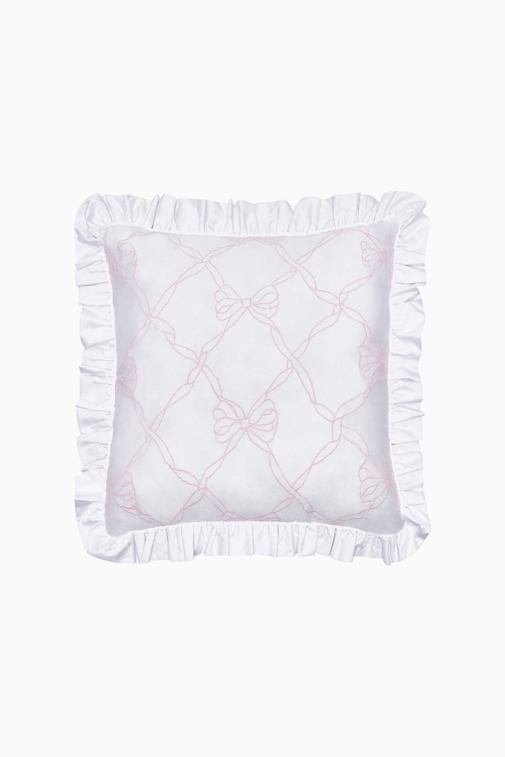 Embroidered Ruffle Euro Pillow | Loveshackfancy outlet