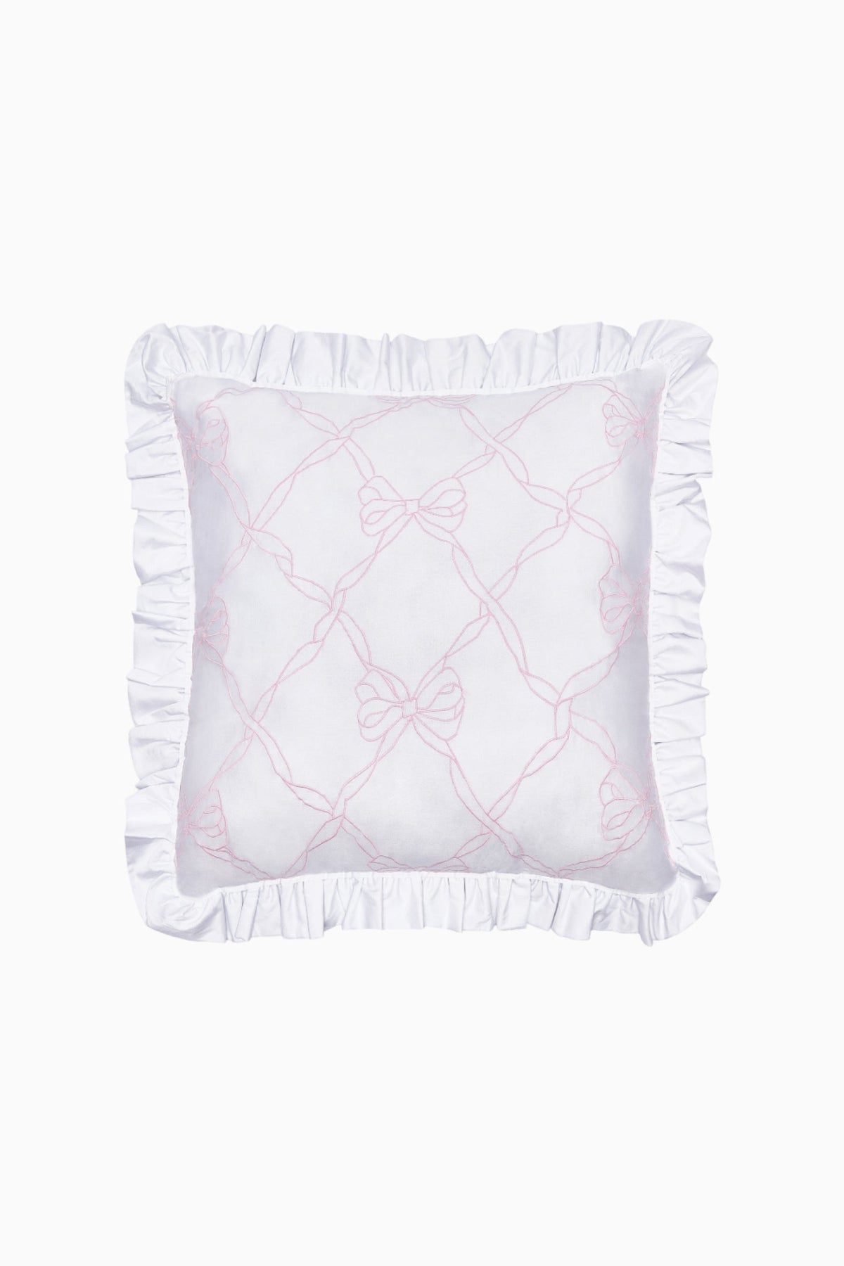 Embroidered Ruffle Euro Pillow | Loveshackfancy outlet