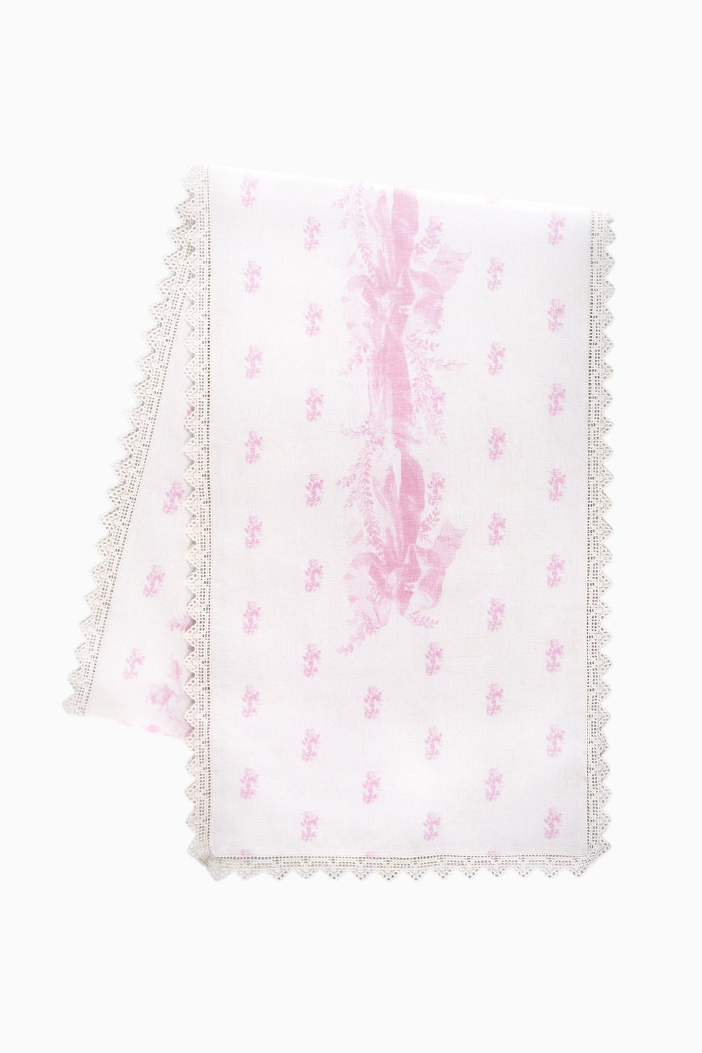Pink Printed Victorian Table Runner | Loveshackfancy for sale