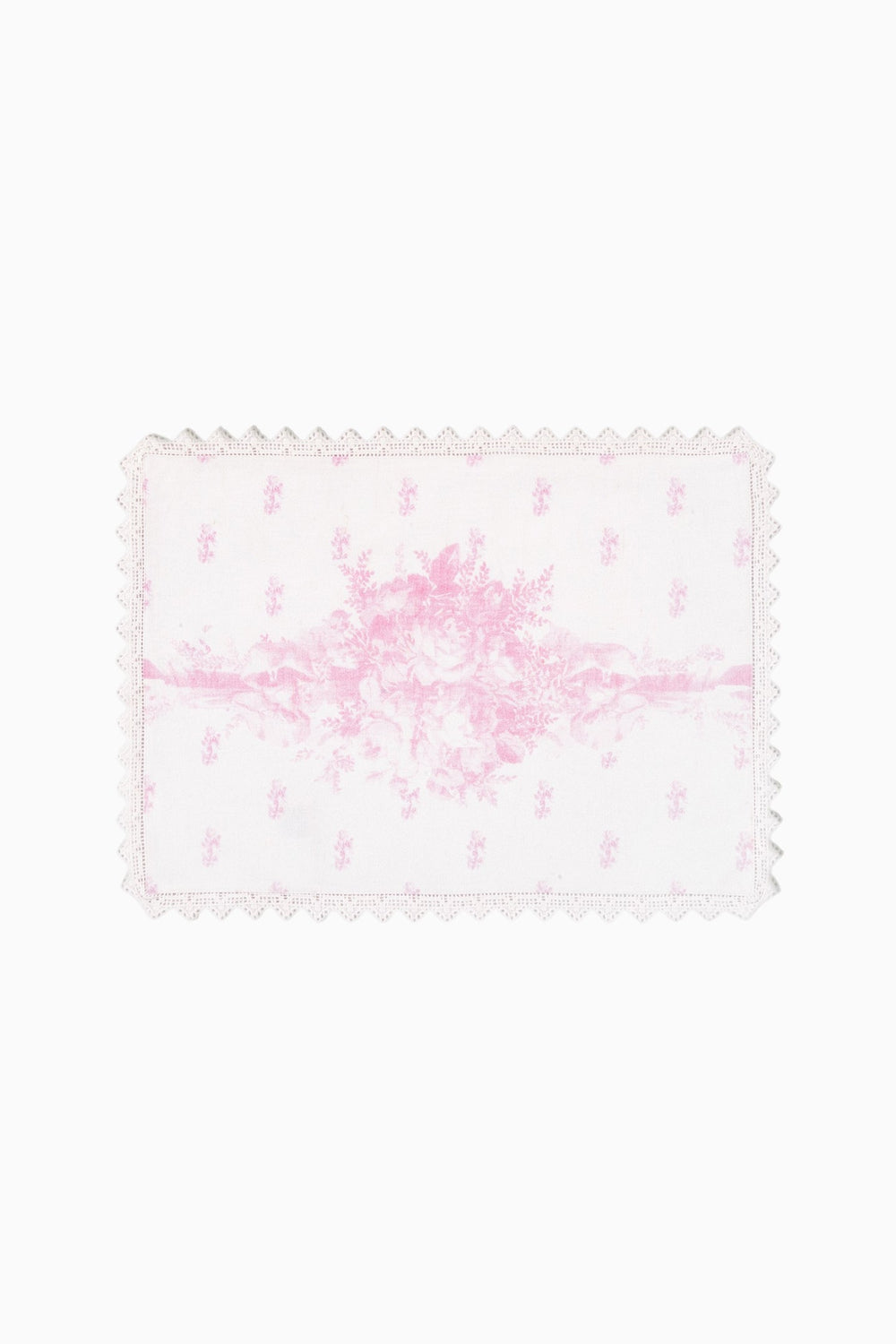 Printed Pink Victorian Place Mat - Set of 4 | Loveshackfancy on sale