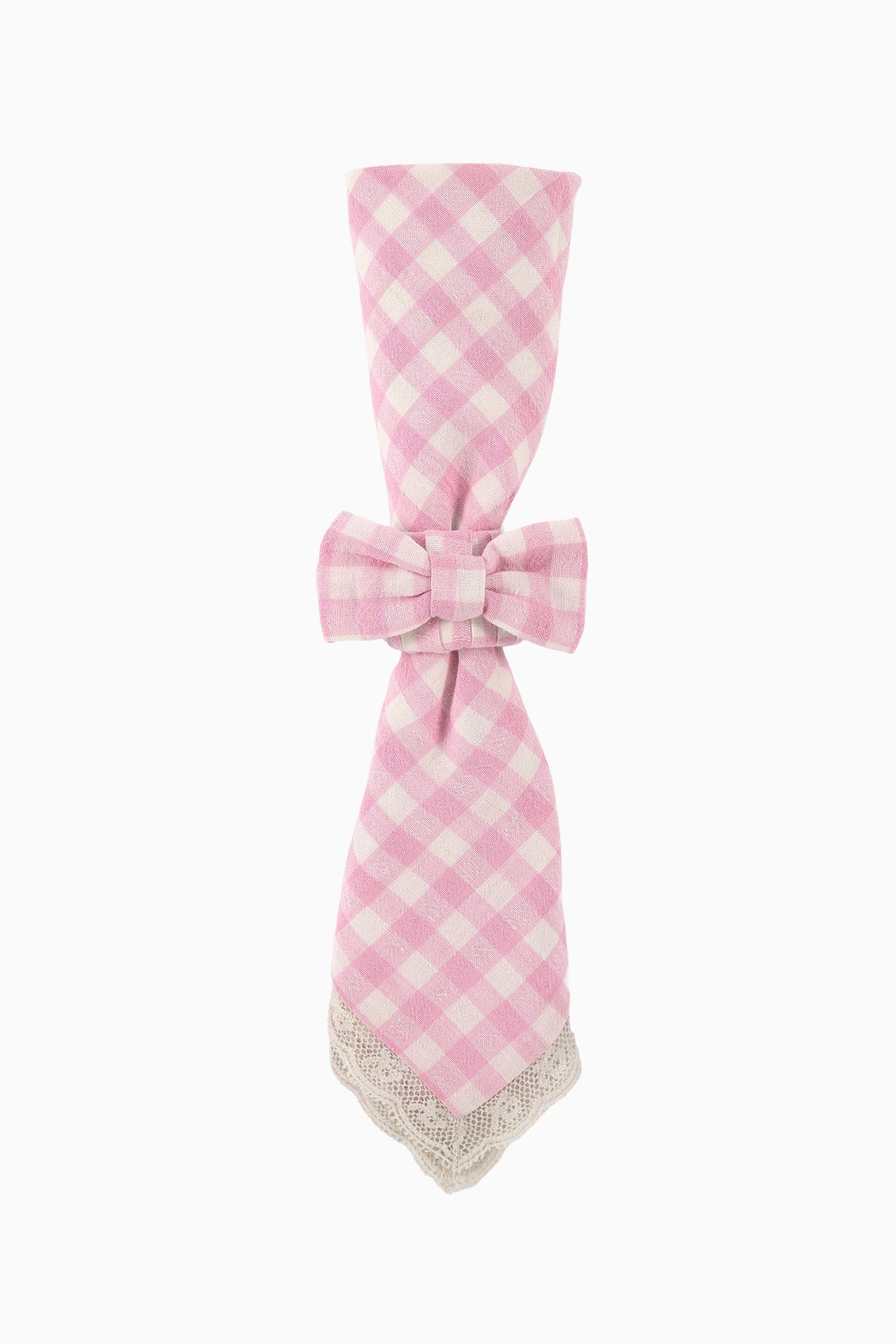 Yarn Dye Gingham Bow Napkin Rings - Set of 4 | Loveshackfancy discount