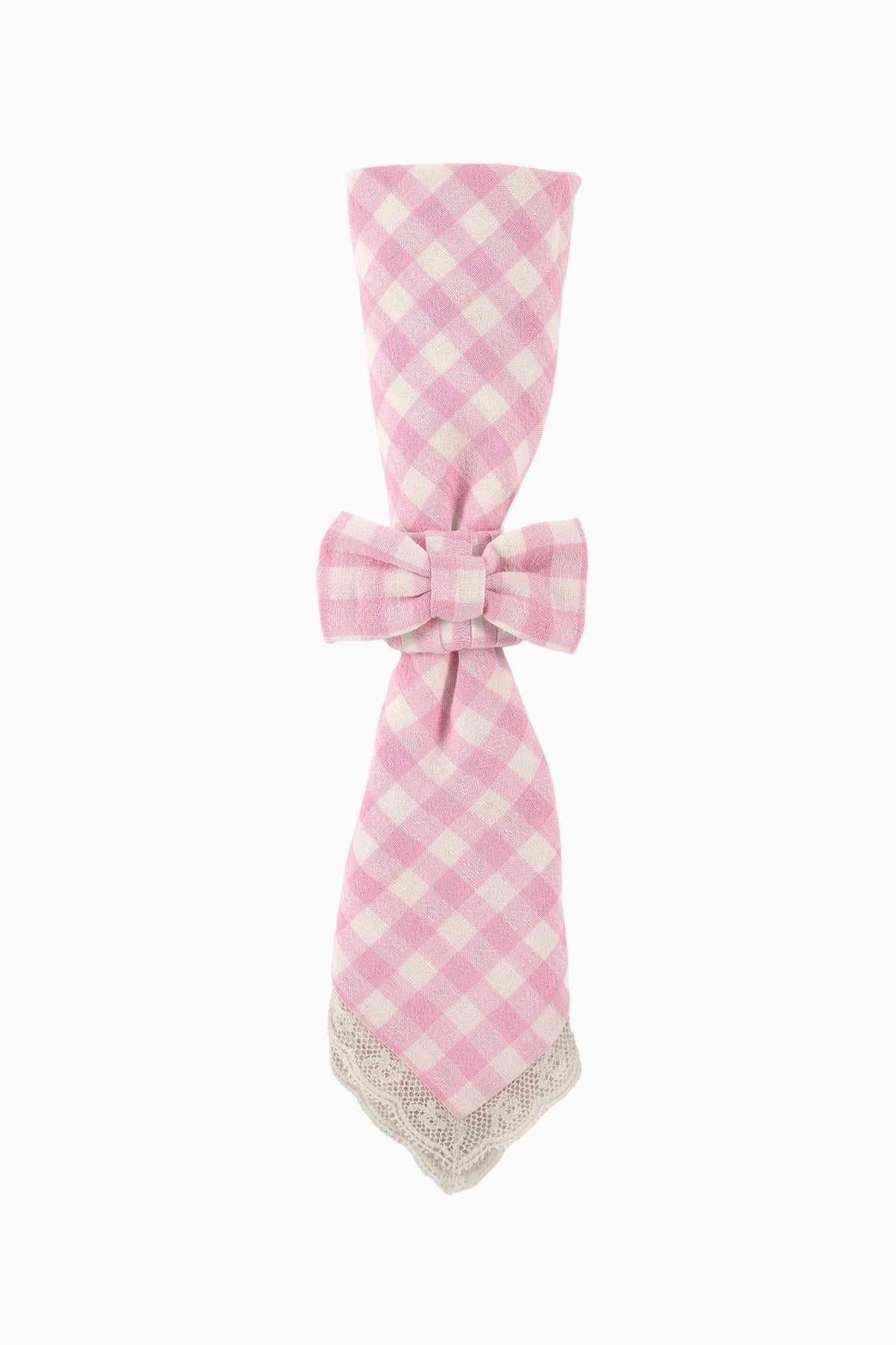 Yarn Dye Gingham Bow Napkin Rings - Set of 4 | Loveshackfancy discount