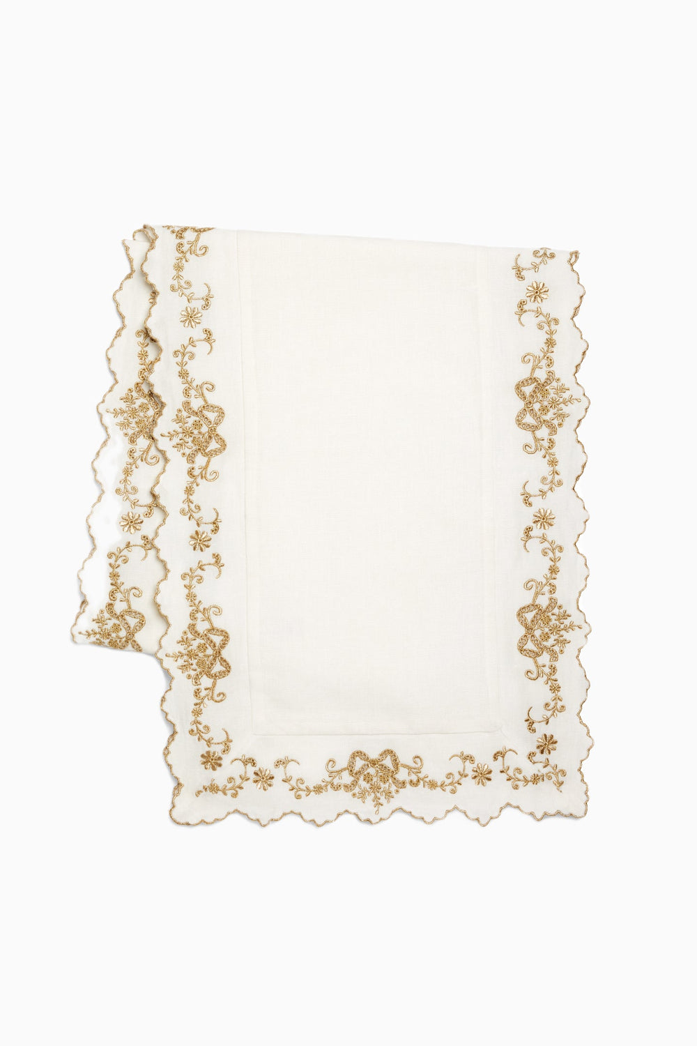 Gilded Bow Table Runner | Loveshackfancy on sale