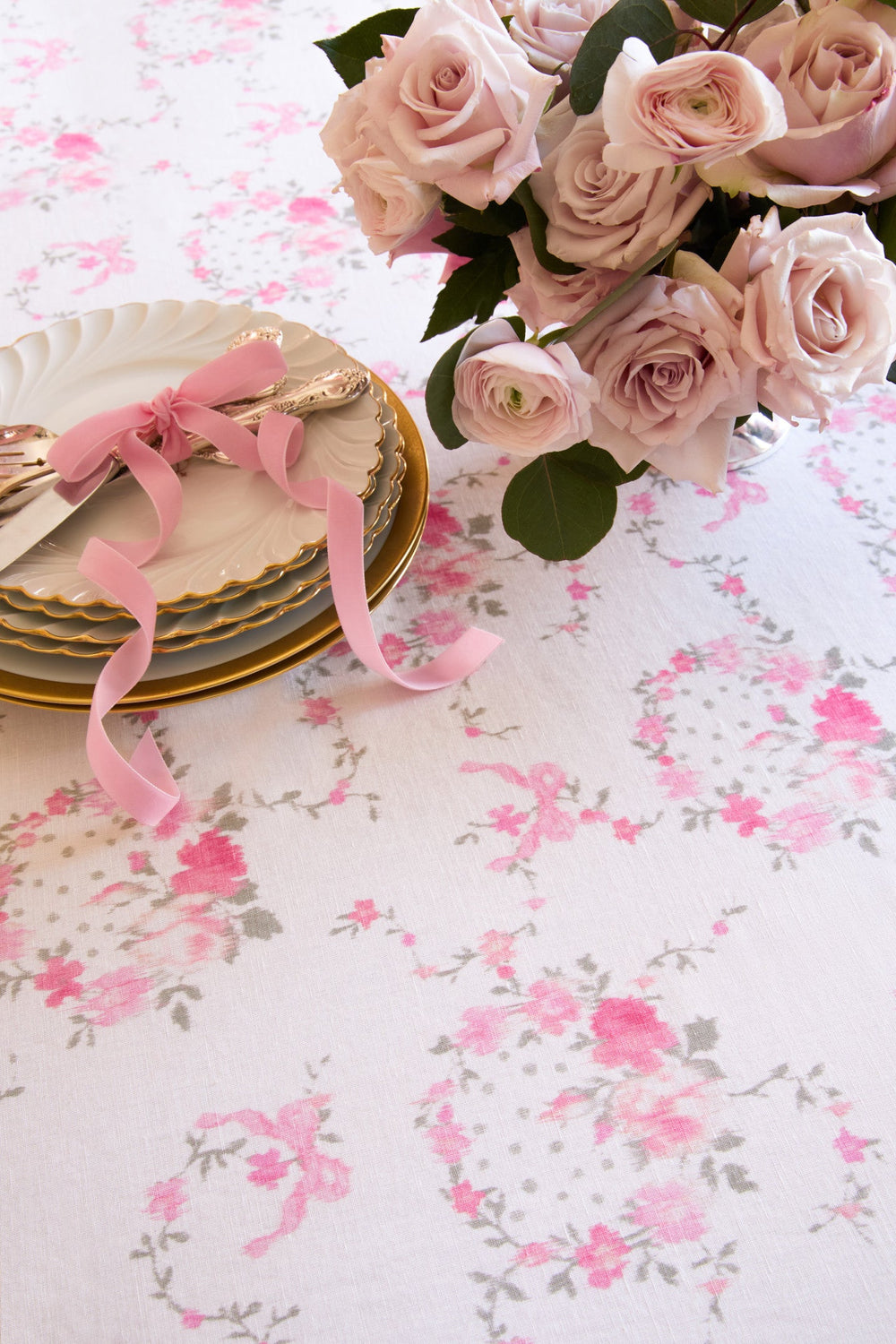 Floral Wreath Table Linen | Loveshackfancy near me