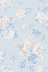 Whisper Blue Peel + Stick Wallpaper | Loveshackfancy online